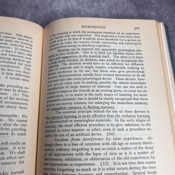 Psychology By John J.B. Morgan Hardcover Book 1950 Farrar & Rinehart READ - Picture 11 of 12